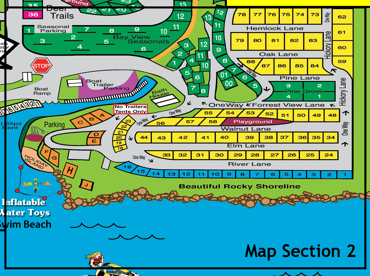 Resort Map Section 2